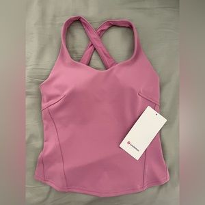 Lululemon InStill Cross Back Tank Velvet Dust